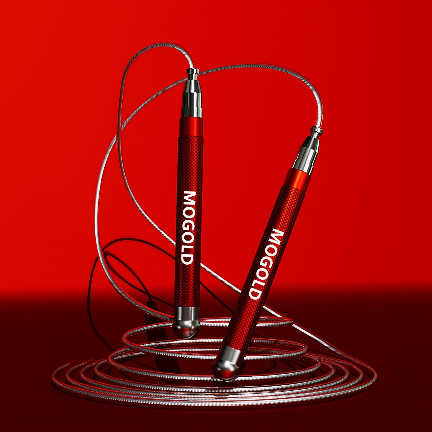 MOGOLD CrossFit Jump Rope – Speed Rope for Fast Cardio