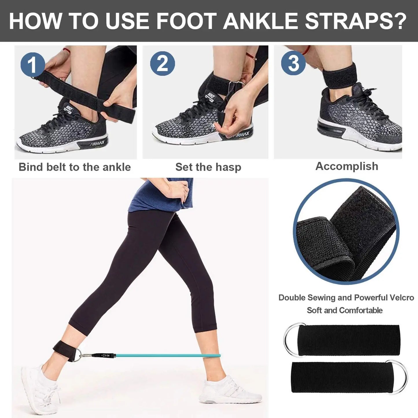 Resistance Band Set –For full Body Workout Rubber Band