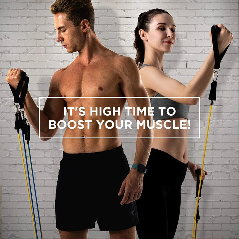 Resistance Band Set –For full Body Workout Rubber Band