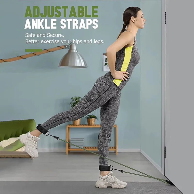Resistance Band Set –For full Body Workout Rubber Band