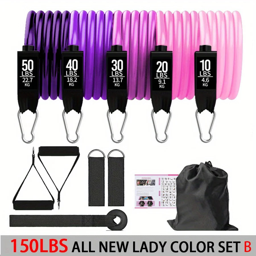 Resistance Band Set –For full Body Workout Rubber Band