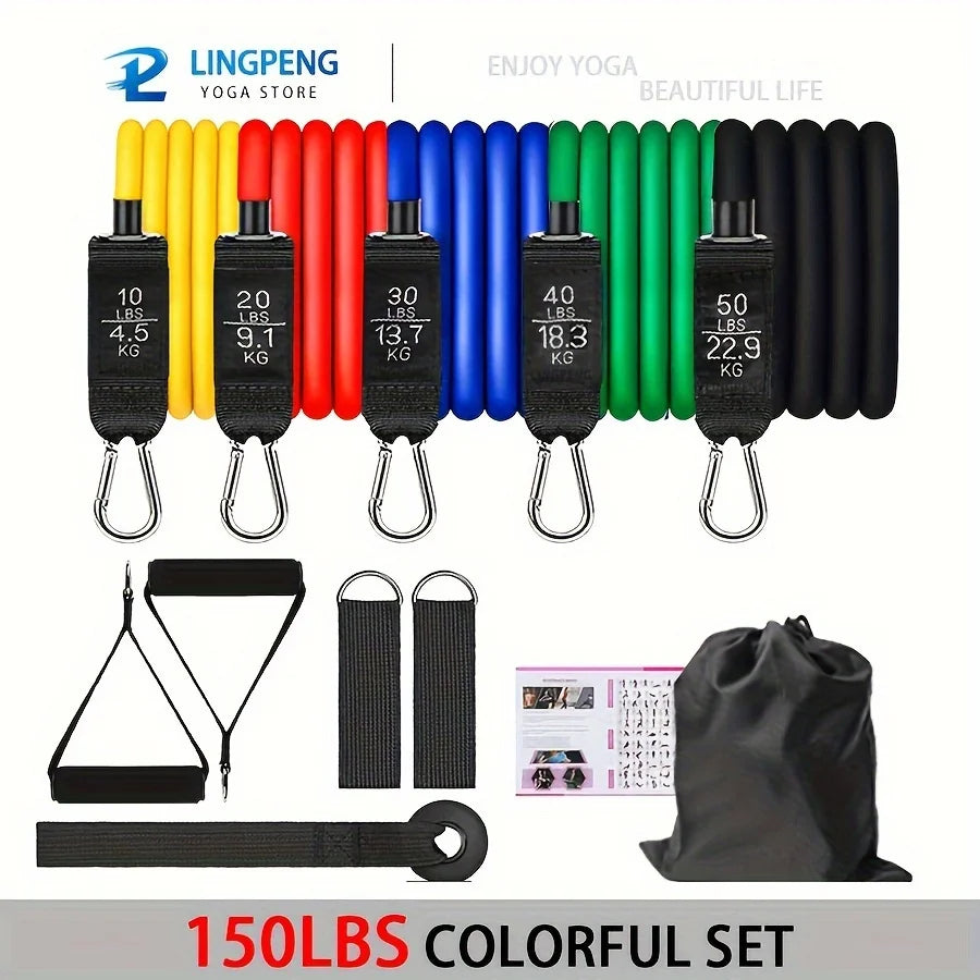 Resistance Band Set –For full Body Workout Rubber Band