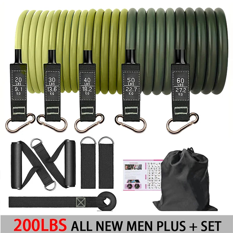 Resistance Band Set –For full Body Workout Rubber Band