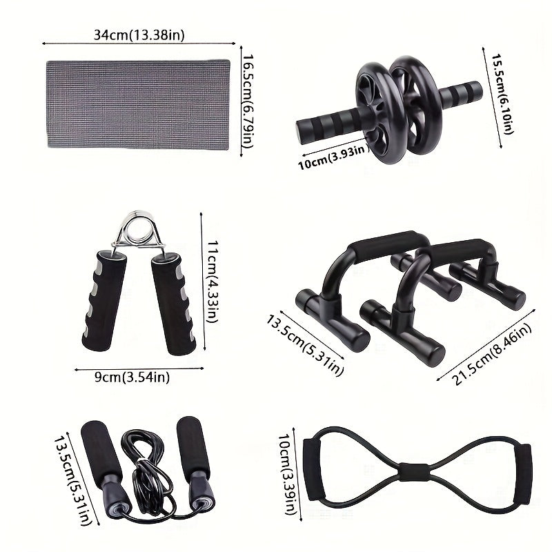 No-Gym Fit Kit™ – 7-in-1 Complete Home Workout Bundle