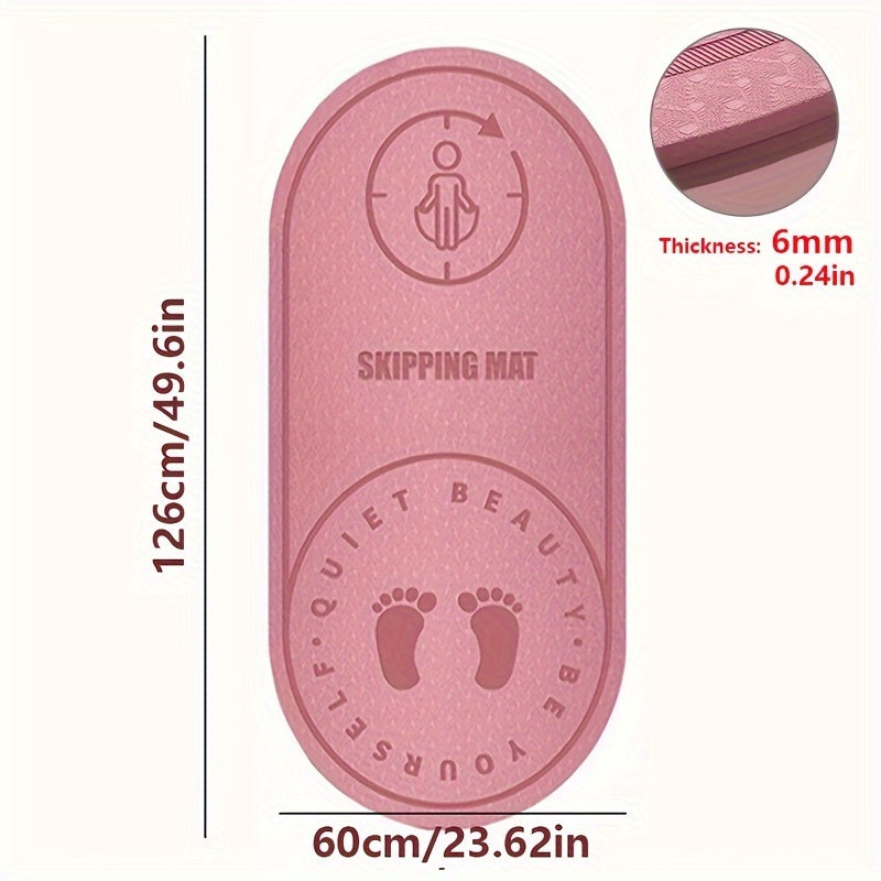 Skipping Rope Mat – Quiet Jumping Pad for Indoor