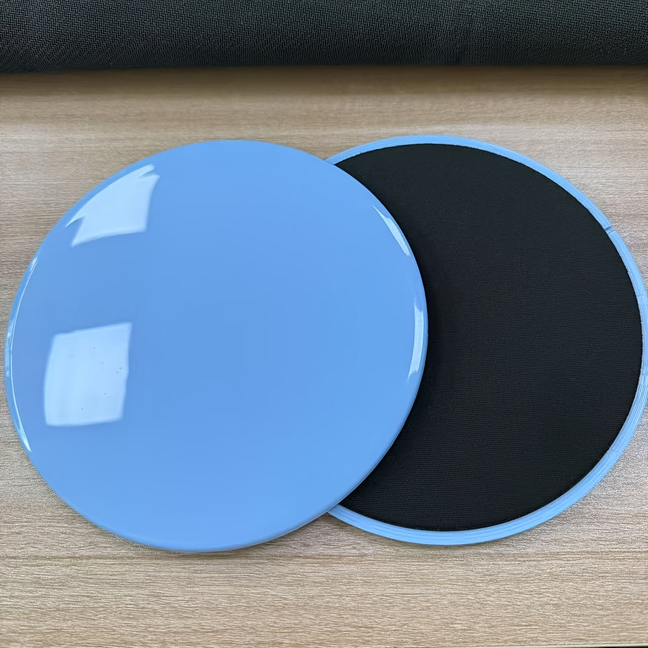2 Non-Slip Core Sliders – Compact Ab & Leg Workout Discs