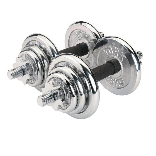 Everlast Cast Iron Dumbbell Weight Set